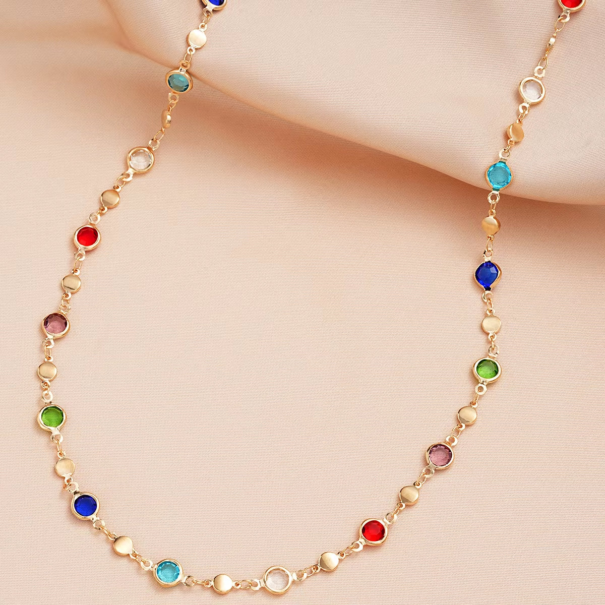 Bohemian Colorful Y-Shaped Necklace