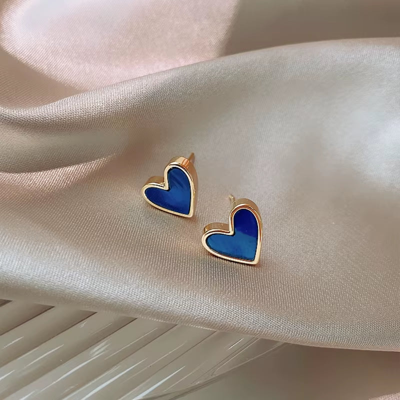 IFYOUOO Small Heart Earrings