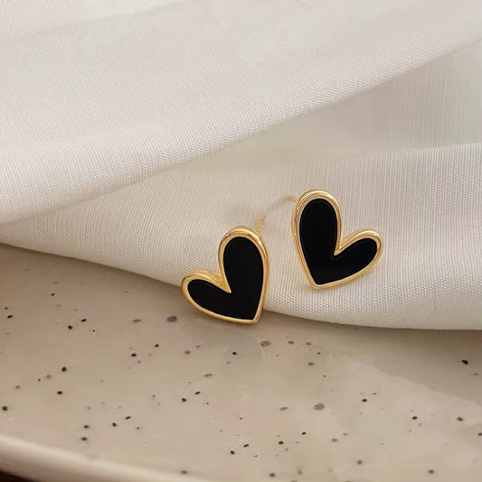 IFYOUOO Small Heart Earrings