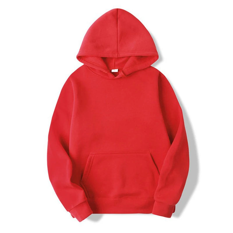 Loose Pull-Over Sport Hoodie