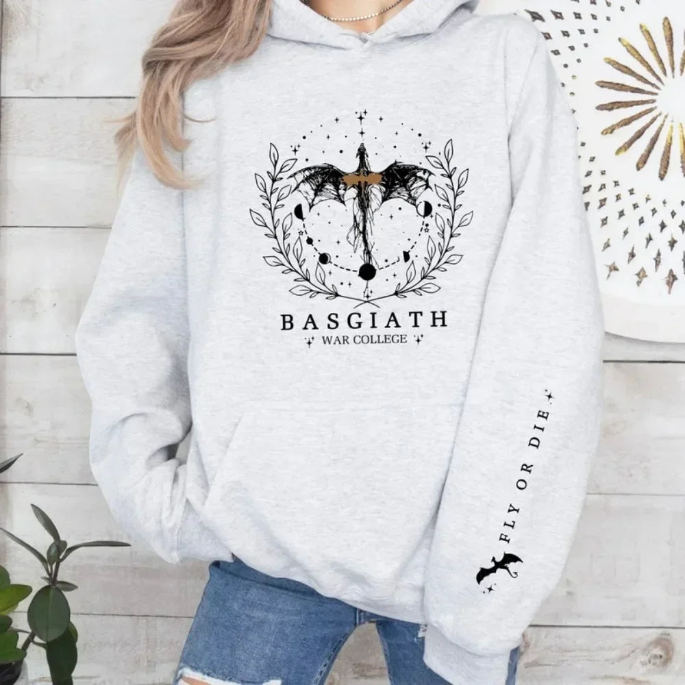 Fourth Wing War Dragon Knight Hoodie