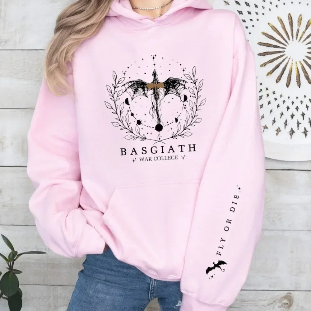 Fourth Wing War Dragon Knight Hoodie