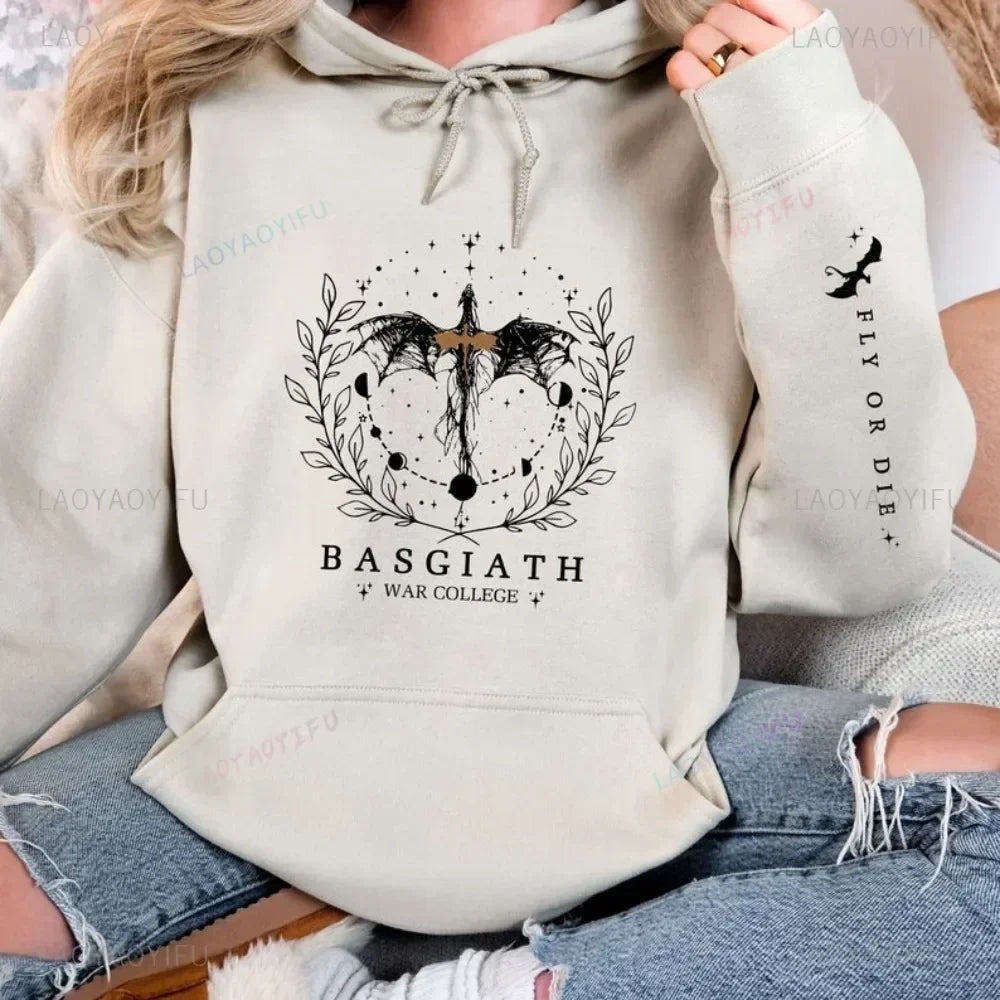 Fourth Wing War Dragon Knight Hoodie