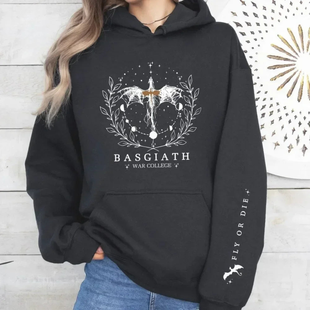 Fourth Wing War Dragon Knight Hoodie