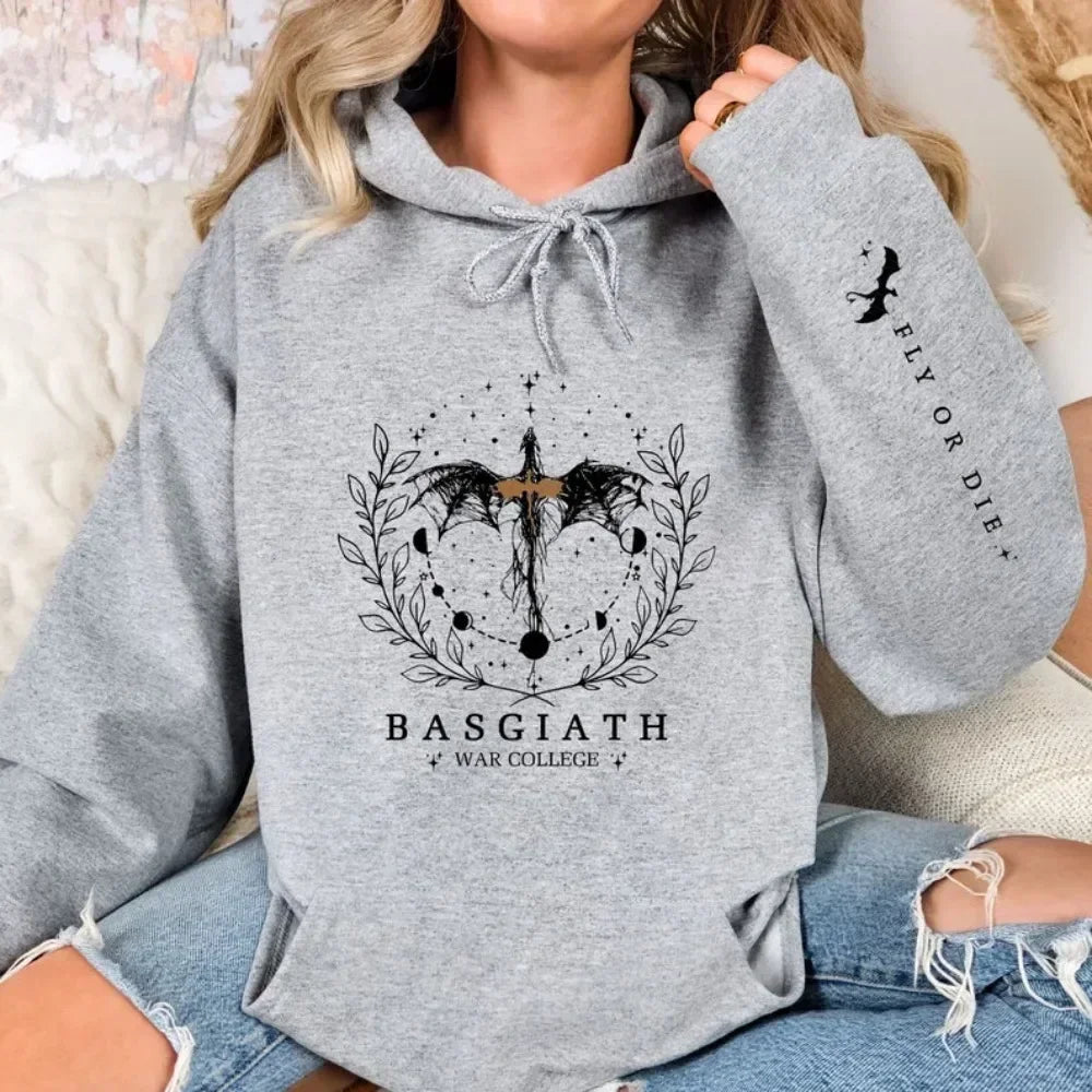 Fourth Wing War Dragon Knight Hoodie